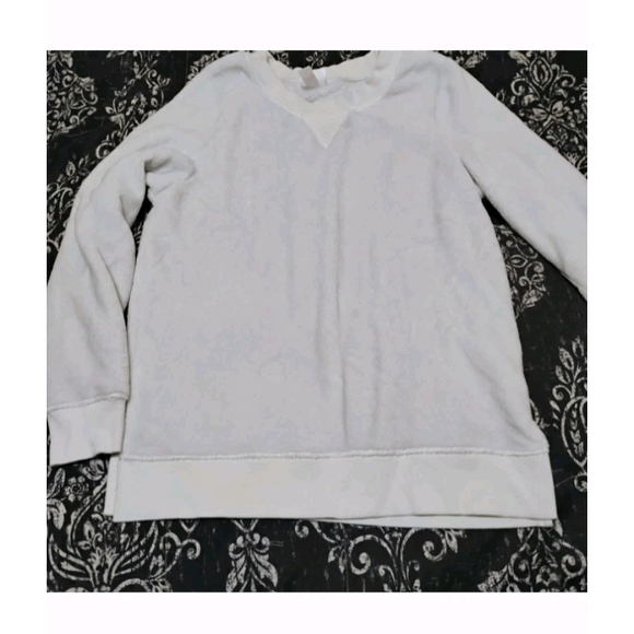 Wondershop Soft White Pajama Top - Picture 1 of 11